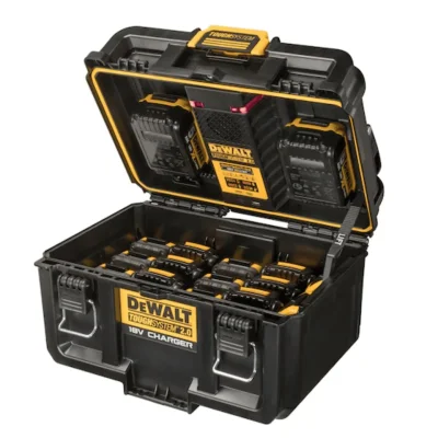 ชุดกล่องเก็บและชาร์ตแบตเตอรี่ DEWALT รุ่น DWST83471-QW TOUGHSYSTEM 2.0