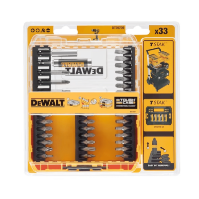 ชุดดอกไขควง 33 ชิ้น DEWALT รุ่น DT70709-QZ