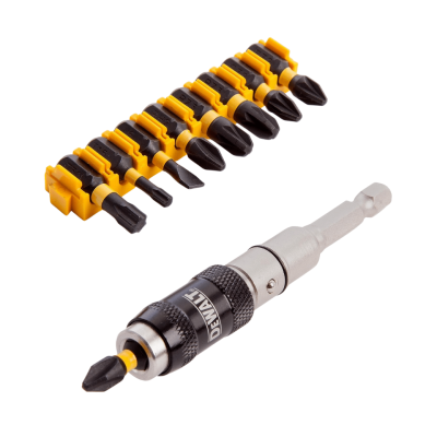ชุดดอกไขควงกระแทก 10 ชิ้น DEWALT รุ่น DT70518T-QZ