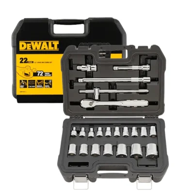 ชุดลูกบ๊อกซ์ 22 ชิ้น  DEWALT รุ่น DWMT19241-1