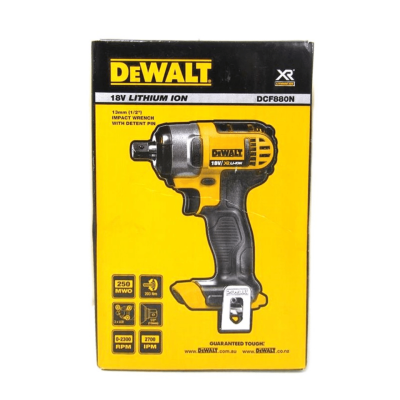 บล็อกกระแทกไร้สาย 18V20V DEWALT รุ่น DCF880N-KR (เครื่องเปล่า) บล็อกกระแทกไร้สาย 18V20V DEWALT รุ่น DCF880N-KR (เครื่องเปล่า)