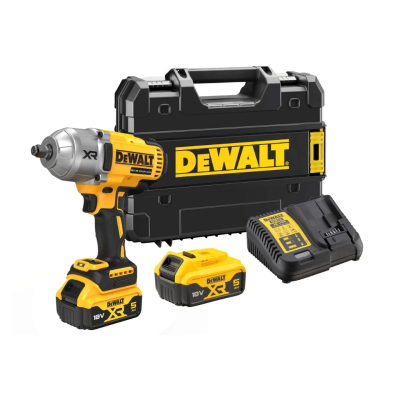 บล็อกกระแทกไร้สาย 20 V DEWALT รุ่น DCF900P2T-B1 (พร้อมแบตและแท่นชาร์จ) บล็อกกระแทกไร้สาย 20 V DEWALT รุ่น DCF900P2T-B1 (พร้อมแบตและแท่นชาร์จ)