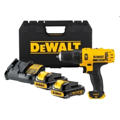 สว่านกระแทกไร้สาย 12V พร้อมแบต DEWALT รุ่น DCD716S2K-B1