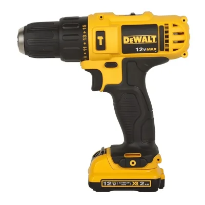 สว่านกระแทกไร้สาย 12V พร้อมแบต DEWALT รุ่น DCD716S2K-B1