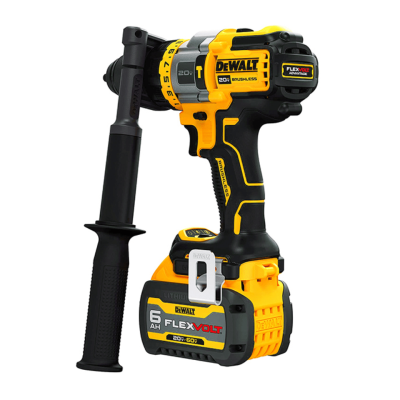 สว่านกระแทกไร้สาย 20V Max DEWALT รุ่น DCD999T1-B1 (พร้อมแบตเตอรี่เเละแท่นชาร์จ)