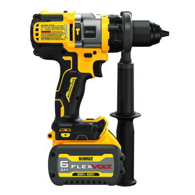 สว่านกระแทกไร้สาย 20V Max DEWALT รุ่น DCD999T1-B1 (พร้อมแบตเตอรี่เเละแท่นชาร์จ)