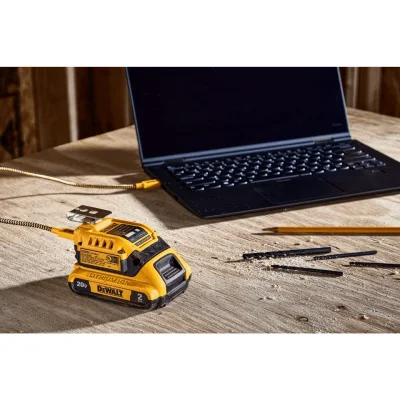 เครื่องชาร์จแบตเตอรี่และอะแดปเตอร์ USB Dewalt รุ่น DCB094K