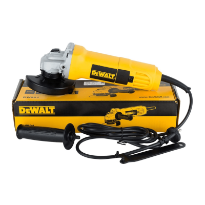 เครื่องเจียรไฟฟ้า 4 นิ้ว 850 W DEWALT รุ่น DW801-B1 (สวิตช์ท้าย)