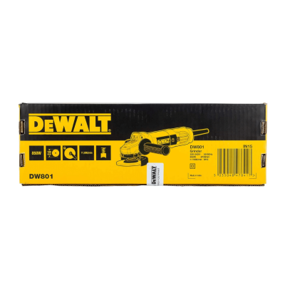 เครื่องเจียรไฟฟ้า 4 นิ้ว 850 W DEWALT รุ่น DW801-B1 (สวิตช์ท้าย)