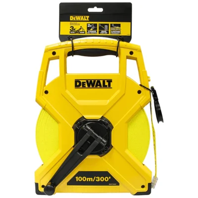 เทปวัดไฟเบอร์กลาสขนาด 100 เมตร DEWALT รุ่น DWHT34067-30