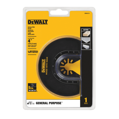 ใบตัดเครื่องมือมัลติทูล Multi Tool DEWALT รุ่น DWA4213