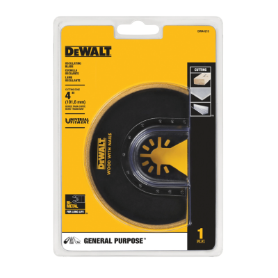 ใบตัดเครื่องมือมัลติทูล Multi Tool DEWALT รุ่น DWA4213 ใบตัดเครื่องมือมัลติทูล Multi Tool DEWALT รุ่น DWA4213