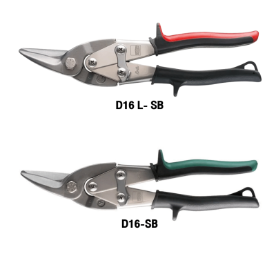 BESSEY Metal Cutting Snips Models D16L-SB and D16-SB