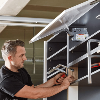 แคลมป์สกรู พร้อมด้ามจับหมุน Bessey รุ่น GZ30-12G