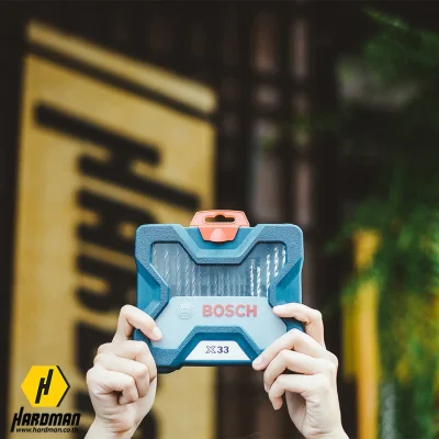 ชุดดอกสว่านเเละดอกไขควง 33 ชิ้น BOSCH รุ่น X-LINE 33 ชุดดอกสว่านเเละดอกไขควง 33 ชิ้น BOSCH รุ่น X-LINE 33