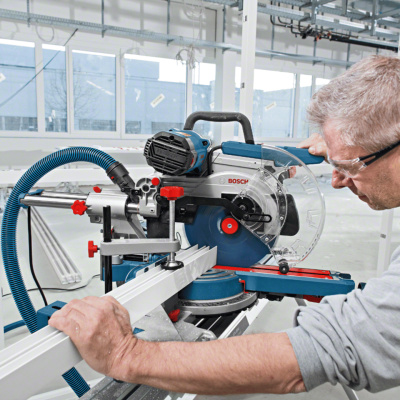 แท่นตัดองศาแบบเลื่อนสไลด์ 10 นิ้ว BOSCH รุ่น GCM 350-254