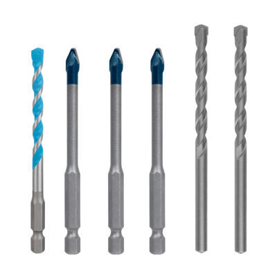 ชุดดอกเจาะ 6 ชิ้น BOSCH HEX-9 HardCeramic Mixed Set
