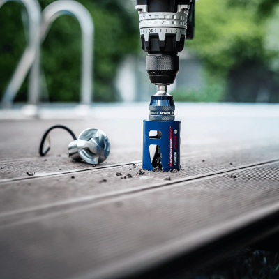 ชุดดอกโฮลซอ 15 ชิ้น BOSCH รุ่น  EXPERT Construction Material #061599763Y