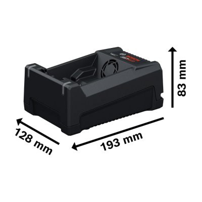 แท่นชาร์จแบตเตอรี่ 12V / 18V BOSCH รุ่น GAL 12V/18V-80 (ชาร์จเร็ว)