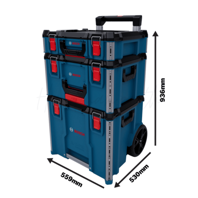 ชุดกล่องเครื่องมือ L-BOXX BOSCH รุ่น L-BOXX Contractor Set 3