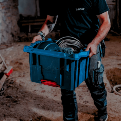 กล่องเครื่องมือช่างแบบไม่มีฝาปิด BOSCH รุ่น L-BOXX Contractor Crate