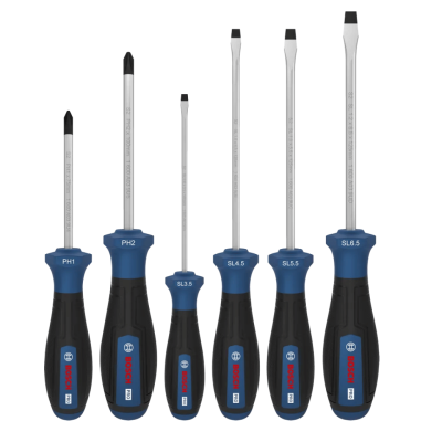 BOSCH 1600A039PE PRO Screwdriver PH/SL Set, 6 pcs