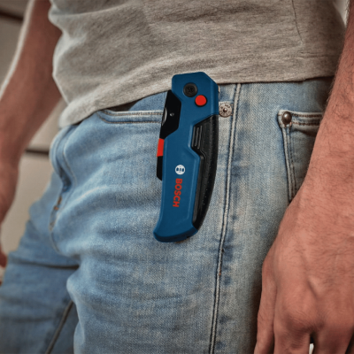 มีดพับ มาพร้อมใบมีด 3 ใบ BOSCH รุ่น 1600A03AC3