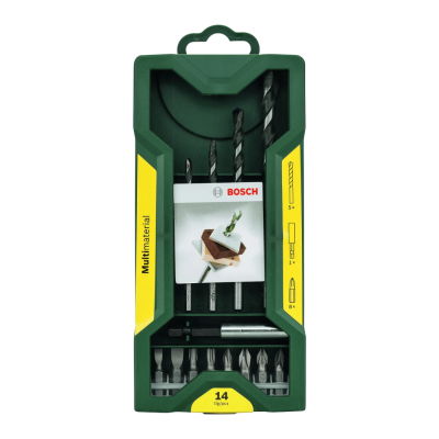 BOSCH X-Line 14 Drill Bit and Screwdriver Bit Set (14 Pieces/Pack)