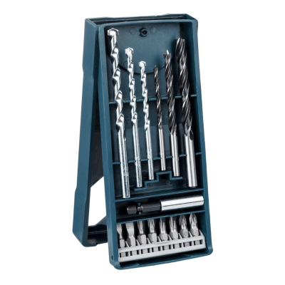 BOSCH X-Line 15 Drill Bit and Screwdriver Bit Set (15 Pieces/Pack)