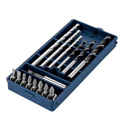 BOSCH X-Line 15 Drill Bit and Screwdriver Bit Set (15 Pieces/Pack)