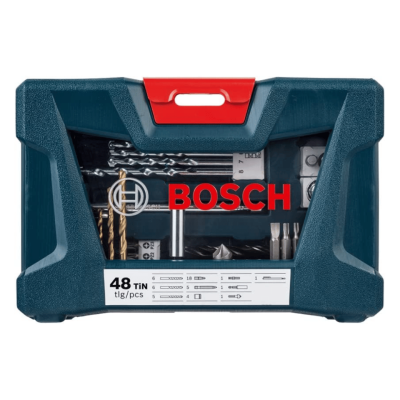 BOSCH V-LINE 48-Piece Drill and Screwdriver Bit Set (48 Pieces/Pack)