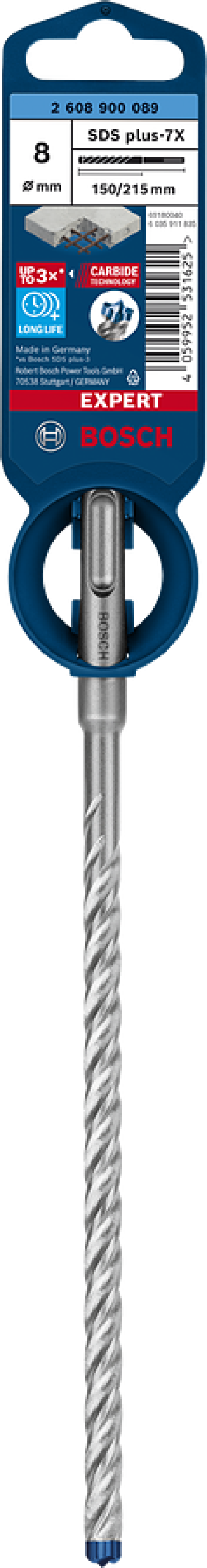 ดอกสว่านเจาะกระแทก BOSCH EXPERT SDS plus-7X