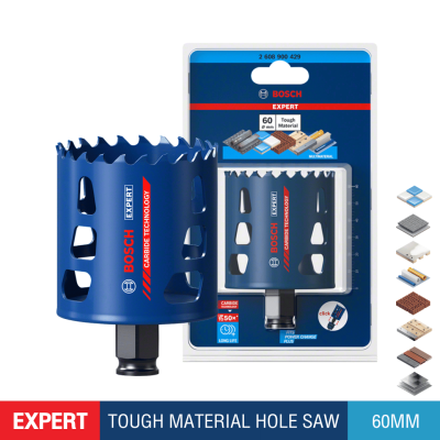 BOSCH EXPERT Multi Material PC Plus Hole Saw 60 mm