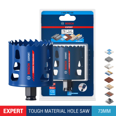 ดอกโฮลซอว์เจาะสแตนเลสและเจาะเหล็ก 73 มม. BOSCH