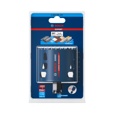 BOSCH EXPERT Multi Material PC Plus Hole Saw 80 mm