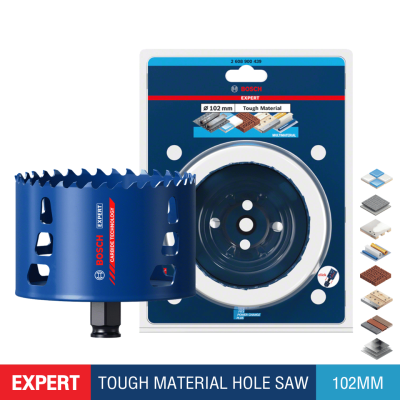 BOSCH EXPERT Multi Material PC Plus Hole Saw 102 mm