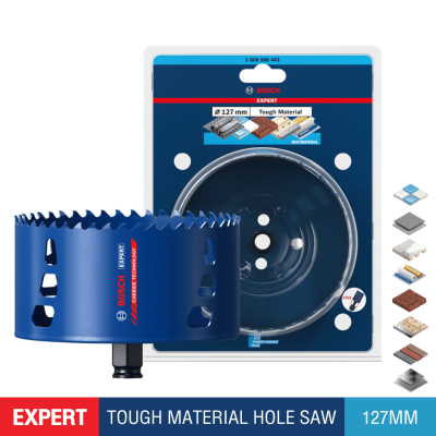 BOSCH EXPERT Multi Material PC Plus Hole Saw 127 mm