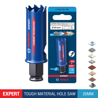 ดอกโฮลซอว์เจาะสแตนเลสและเจาะเหล็ก 25 มม. BOSCH