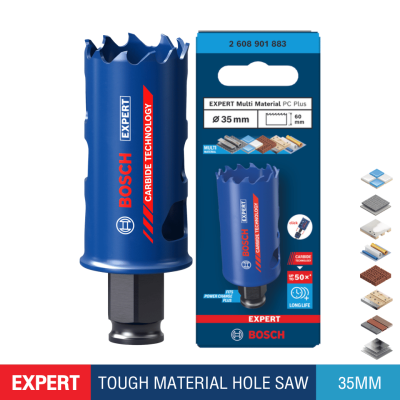 ดอกโฮลซอว์เจาะสแตนเลสและเจาะเหล็ก 35 มม. BOSCH