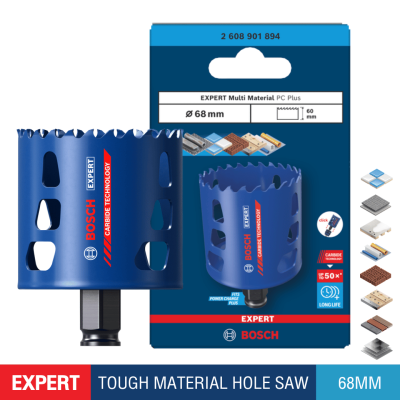 ดอกโฮลซอว์เจาะสแตนเลสและเจาะเหล็ก 68 มม. BOSCH