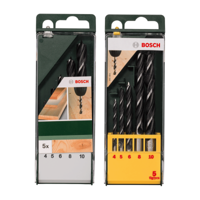ชุดดอกสว่านเจาะไม้ 4-10 มม. BOSCH (5 ดอก/แพ็ค)