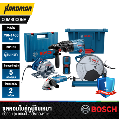 ชุดคอมโบคู่หูผู้รับเหมา 18V BOSCH