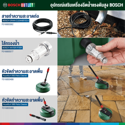 หัวฉีดโฟมทำความสะอาด BOSCH New 450 Detergent Nozzle