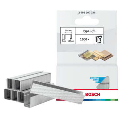 BOSCH 6–14 mm Twin Staples for GTH 18V-14