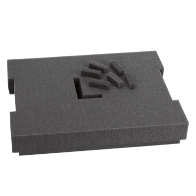 โฟมสำหรับจัดช่องเก็บอุปกรณ์ สำหรับกล่อง L-BOXX 102 BOSCH รุ่น Foam insert 102 (เฉพาะโฟม)
