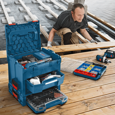 โฟมสำหรับจัดช่องเก็บอุปกรณ์ สำหรับกล่อง L-BOXX 136 BOSCH รุ่น Foam insert 136 (เฉพาะโฟม)