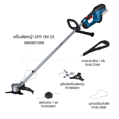 Cordless Brushcutter BOSCH GFR 18V-23 (SOLO)