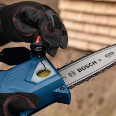 เลื่อยตัดแต่งกิ่งไร้สาย 8 นิ้ว 18 V BOSCH รุ่น GKE 18V-20 (เครื่องเปล่า)