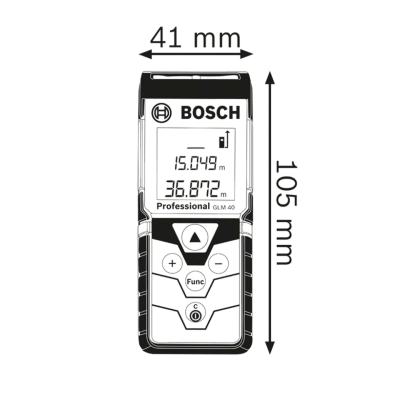 BOSCH 06010729K1 Laser Measure 40m