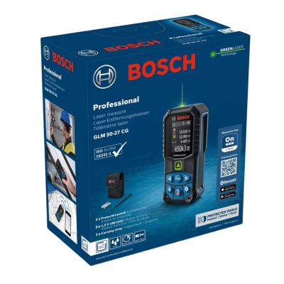 BOSCH GLM 50-27 CG Laser Distance Measure 50m